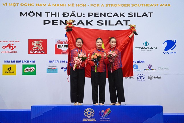 Pencak silat Việt Nam cởi bỏ áp lực với tấm HCV đầu tiên ảnh 1