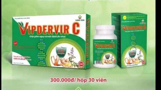 'Thuốc điều trị COVID-19' và thực phẩm chức năng VIPDERVIR C: Lập lờ đánh lận con đen ảnh 2