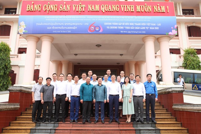Đoàn đại biểu Trung ương Đoàn Thanh niên Lào thăm tỉnh Bắc Ninh ảnh 13