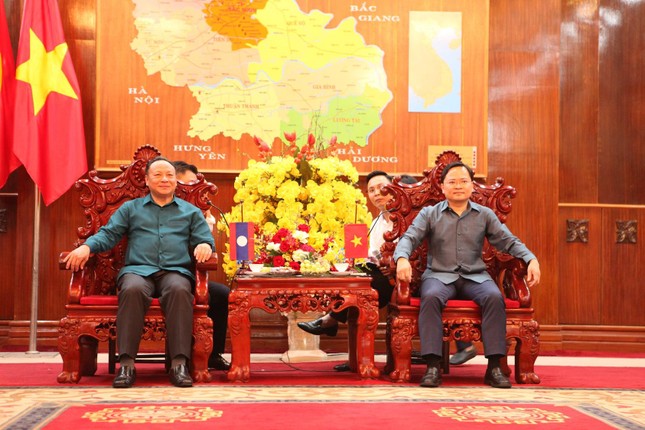 Đoàn đại biểu Trung ương Đoàn Thanh niên Lào thăm tỉnh Bắc Ninh ảnh 9