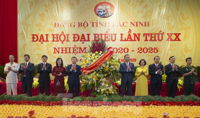 Bộ trưởng Công an Tô Lâm dự Đại hội Đảng bộ tỉnh Bắc Ninh ảnh 2