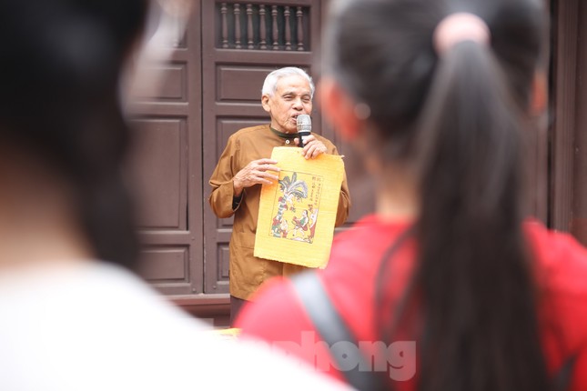 'Thiếu nhi Việt Nam vươn ra thế giới' có trải nghiệm thú vị ở làng tranh Đông Hồ ảnh 3