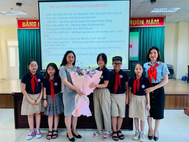 Hà Nội: Tween Tiểu học Cát Linh tổ chức Đại hội Liên đội vừa trang trọng vừa ý nghĩa ảnh 6