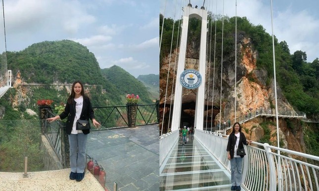 Cầu kính đi bộ dài nhất thế giới ở Mộc Châu: Du khách than thở "đắt ngang vé máy bay" ảnh 6