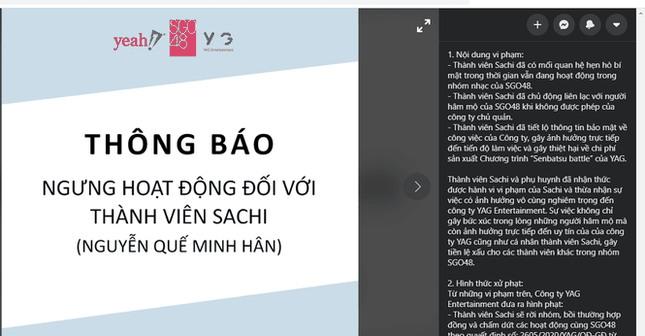 Sau sự cố thành viên Sachi phải rời nhóm, SGO48 trở lại với “show sống còn“ ảnh 5