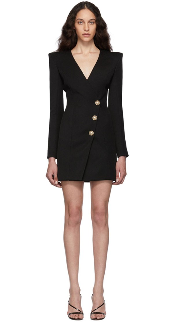 Mẫu váy Balmain khiến sao Hàn “đụng hàng” tới tấp từ trong phim tới thảm đỏ ảnh 1