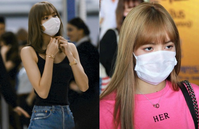 Khẩu trang kiểu gì đi nữa cũng không thể che được visual đỉnh cao của Lisa (BLACKPINK) ảnh 4