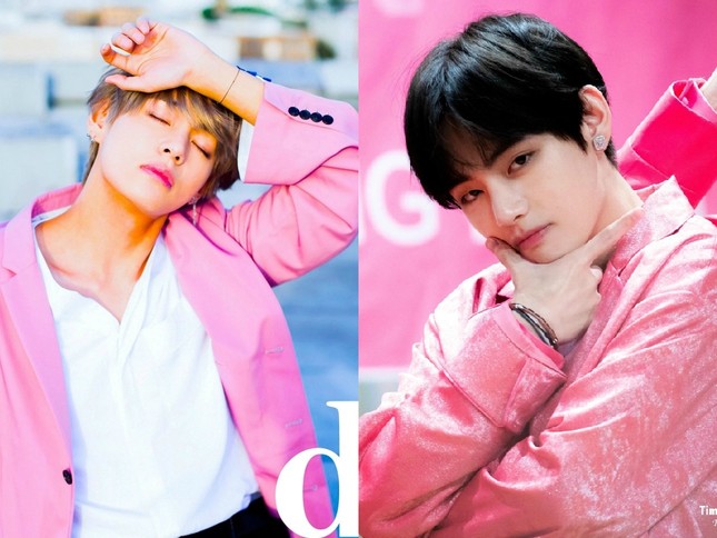 Mặc gam màu nào cũng đẹp, nhan sắc của V (BTS) đúng là “cực phẩm nhân gian“ ảnh 7