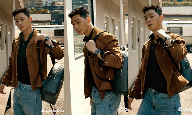 Trai đẹp “Itaewon Class” Park Seo Joon đậm chất phong trần lãng tử trong bộ ảnh mới ảnh 1