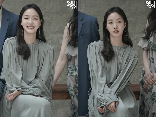 Nữ chính “Quân Vương Bất Diệt” Kim Go Eun sang chảnh trong hậu trường chụp poster phim ảnh 5