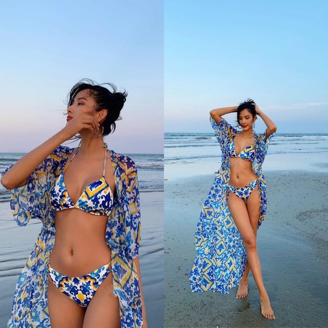Mỹ nhân Việt thi nhau diện bikini, khoe dáng “đồng hồ cát” siêu chuẩn ảnh 1