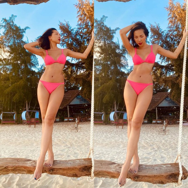 Mỹ nhân Việt thi nhau diện bikini, khoe dáng “đồng hồ cát” siêu chuẩn ảnh 9
