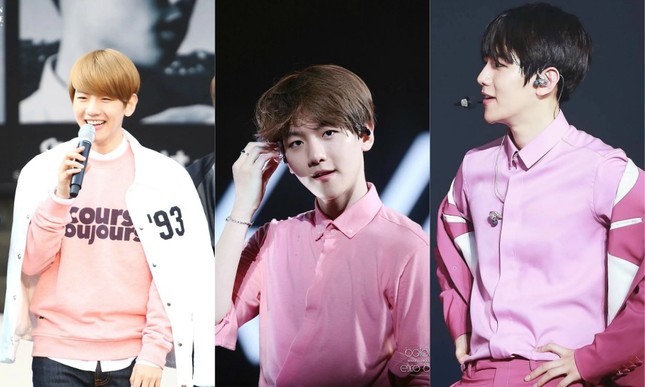 Những idol này chứng minh các chàng trai vẫn có thể mặc đẹp với trang phục màu hồng ảnh 6