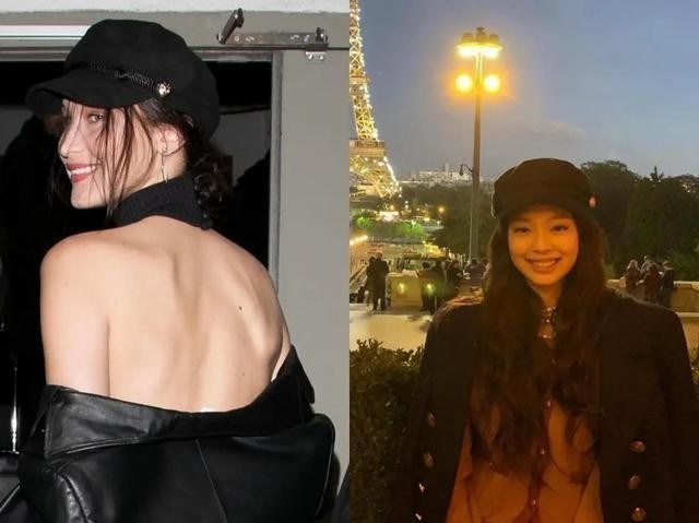 Jennie BLACKPINK “đụng hàng” Bella Hadid đến 8 lần, thật khó nói ai mặc đẹp hơn! ảnh 8
