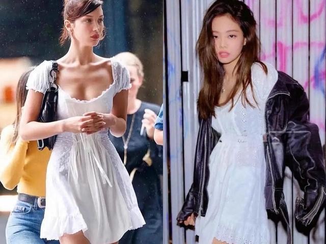 Jennie BLACKPINK “đụng hàng” Bella Hadid đến 8 lần, thật khó nói ai mặc đẹp hơn! ảnh 1