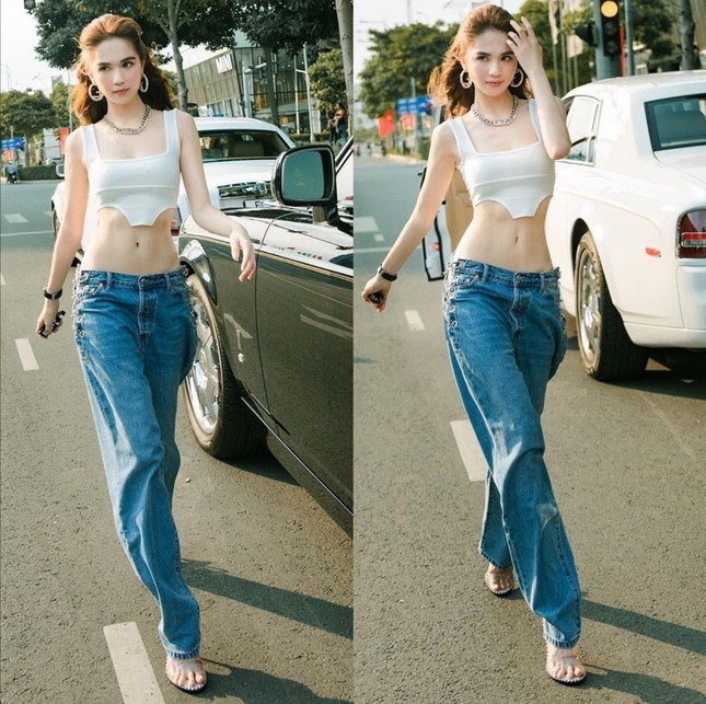 Thời trang sao Việt tuần qua: Trang phục sắc trắng lên ngôi, làm dịu những ngày oi nóng ảnh 2