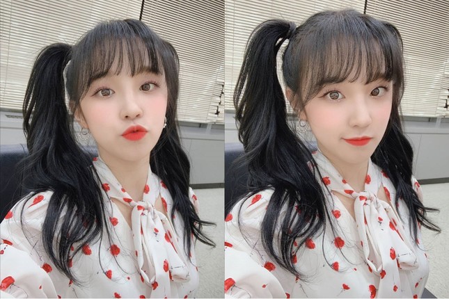 Xinh xắn, trẻ trung lại “bao” mát, bảo sao các nữ idol thích buộc tóc kiểu “bé gái“ ảnh 8