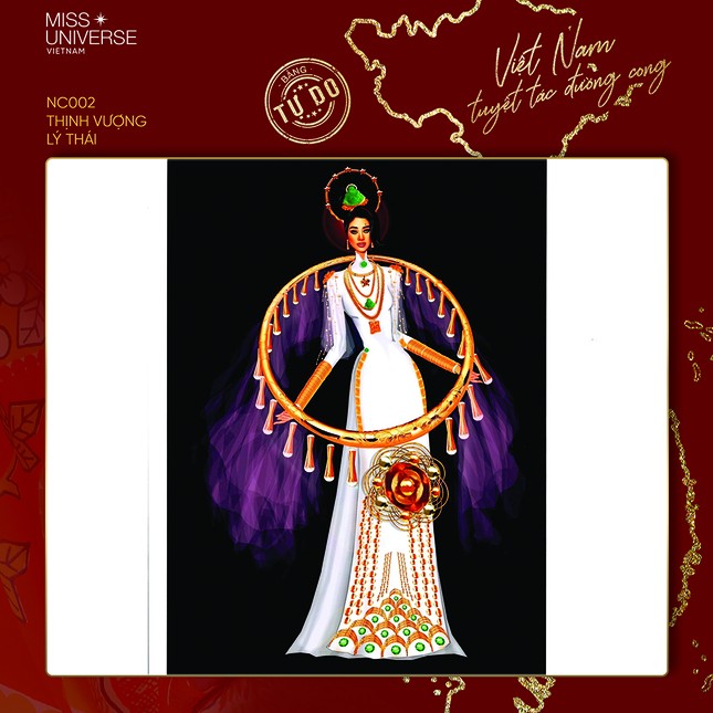 COVID-19, “đi đường quyền” xuất hiện trong trang phục dân tộc của Miss Universe 2020 ảnh 2