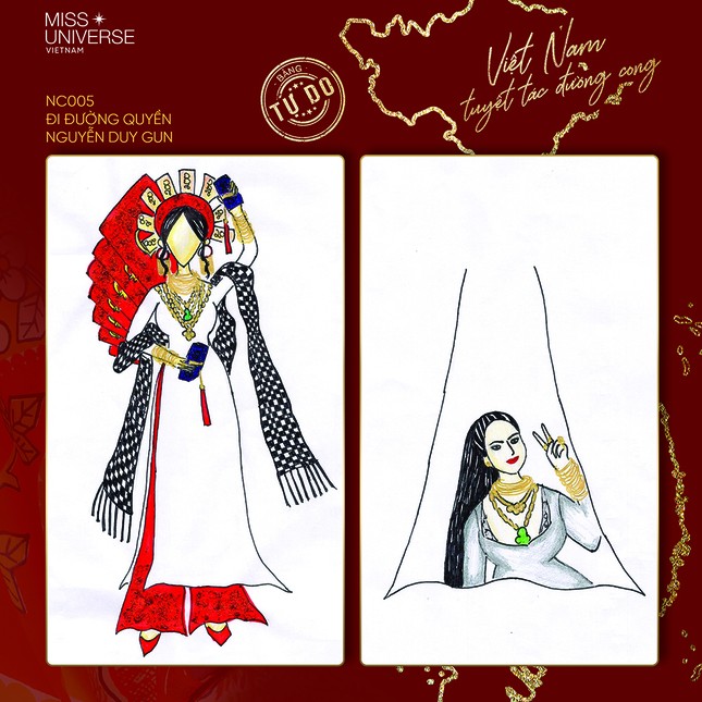 COVID-19, “đi đường quyền” xuất hiện trong trang phục dân tộc của Miss Universe 2020 ảnh 5