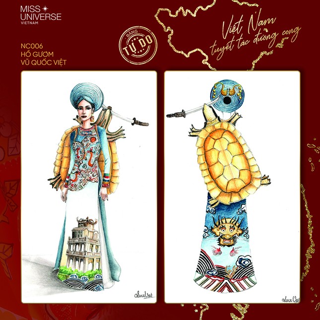 COVID-19, “đi đường quyền” xuất hiện trong trang phục dân tộc của Miss Universe 2020 ảnh 6