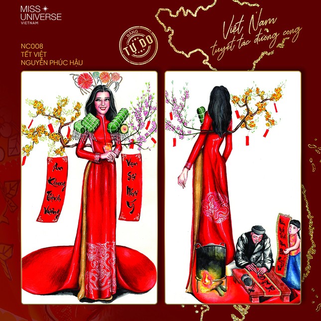 COVID-19, “đi đường quyền” xuất hiện trong trang phục dân tộc của Miss Universe 2020 ảnh 8
