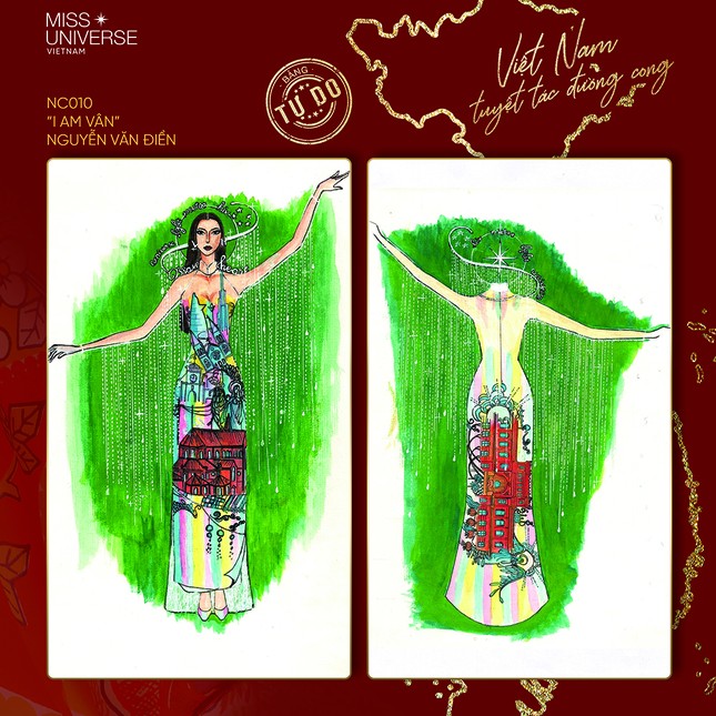 COVID-19, “đi đường quyền” xuất hiện trong trang phục dân tộc của Miss Universe 2020 ảnh 10