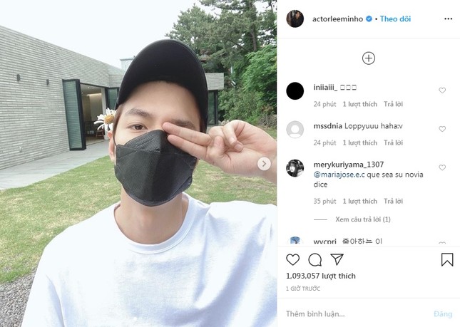 Đạt hơn 100.000 like trong 30 phút, chỉ có thể là “trai đẹp hơn hoa” Lee Min Ho! ảnh 4