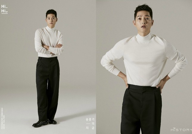 Song Joong Ki xuất hiện với khí chất lạnh lùng, trả lời phỏng vấn sau tin đồn hẹn hò ảnh 2