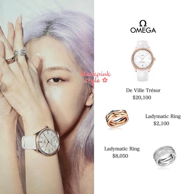 Bóc giá những phụ kiện đỉnh cao của Rosé “tóc tím” trong loạt ảnh siêu đẹp trên tạp chí W ảnh 1