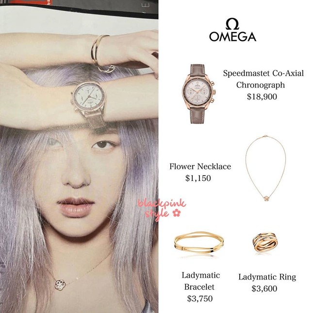 Bóc giá những phụ kiện đỉnh cao của Rosé “tóc tím” trong loạt ảnh siêu đẹp trên tạp chí W ảnh 5