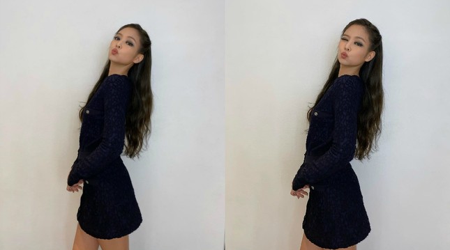 Giữa ồn ào trang phục y tá, Chanel bất ngờ đăng video và ảnh Jennie (BLACKPINK) cực xinh ảnh 4