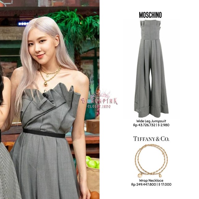 Đồ đẹp đâu mà stylist lại cho Rosé (BLACKPINK) mặc jumpsuit làm biến mất vòng 1 thế này? ảnh 2