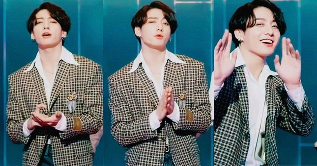 Chỉ có thể là Jung Kook (BTS), mặc đồ đẹp đến mức người nổi tiếng cũng muốn “cheap moment” ảnh 1