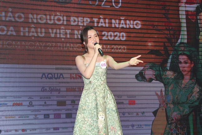 Top 35 Hoa Hậu Việt Nam 2020 trình diễn nhiều sở trường ấn tượng trong phần thi Tài năng ảnh 10
