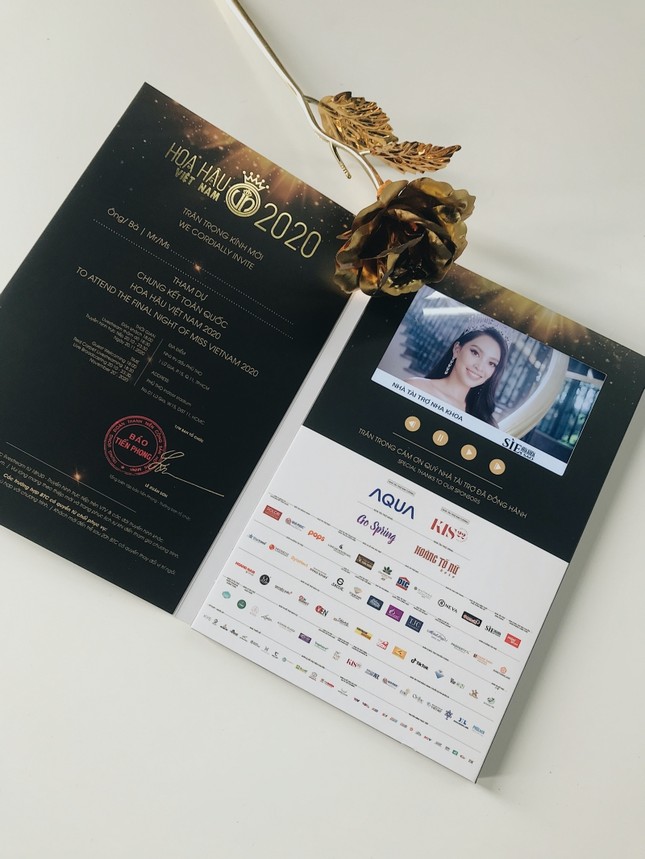Hoa Hậu Việt Nam 2020: Hé lộ hình ảnh vé mời đặc biệt của đêm Chung kết toàn quốc ảnh 2