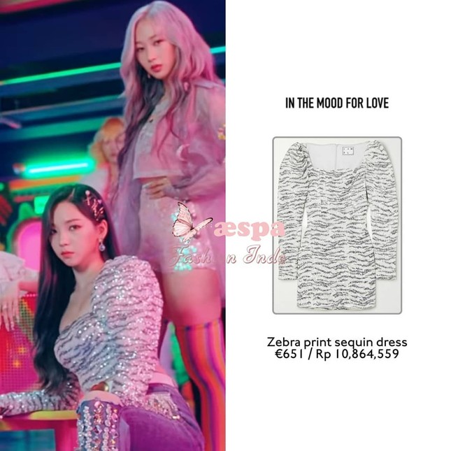 Stylist của aespa gây choáng với màn cắt xẻ chiếc váy 82 triệu thành crop-top cho Winter ảnh 3