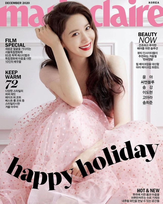 Netizen Hàn đổi danh xưng từ “nữ thần” sang “công chúa” cho Yoona chỉ vì tấm ảnh bìa này ảnh 1