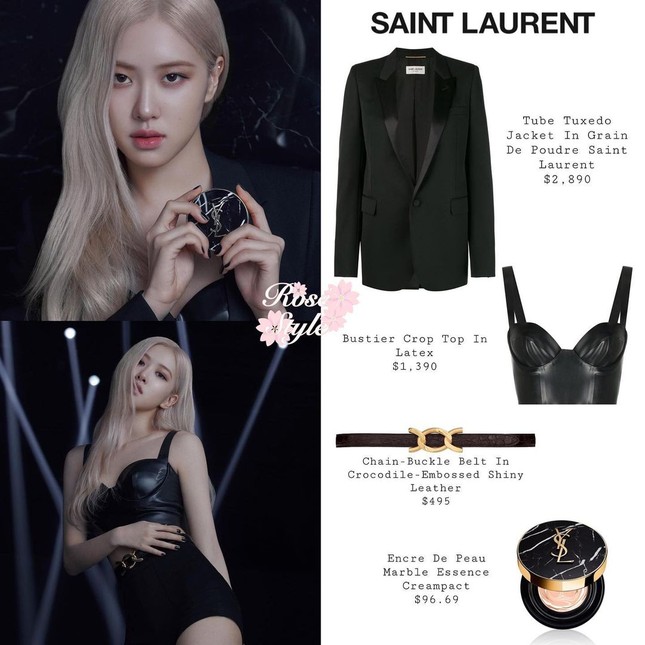 VOGUE tung ảnh Rosé BLACKPINK quảng cáo YSL Beauty, nhưng trang phục của cô mới gây chú ý ảnh 3