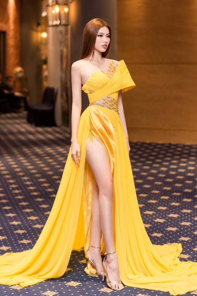 Á hậu Ngọc Thảo khoe trình catwalk đỉnh, sẵn sàng chinh chiến tại Miss Grand International ảnh 6