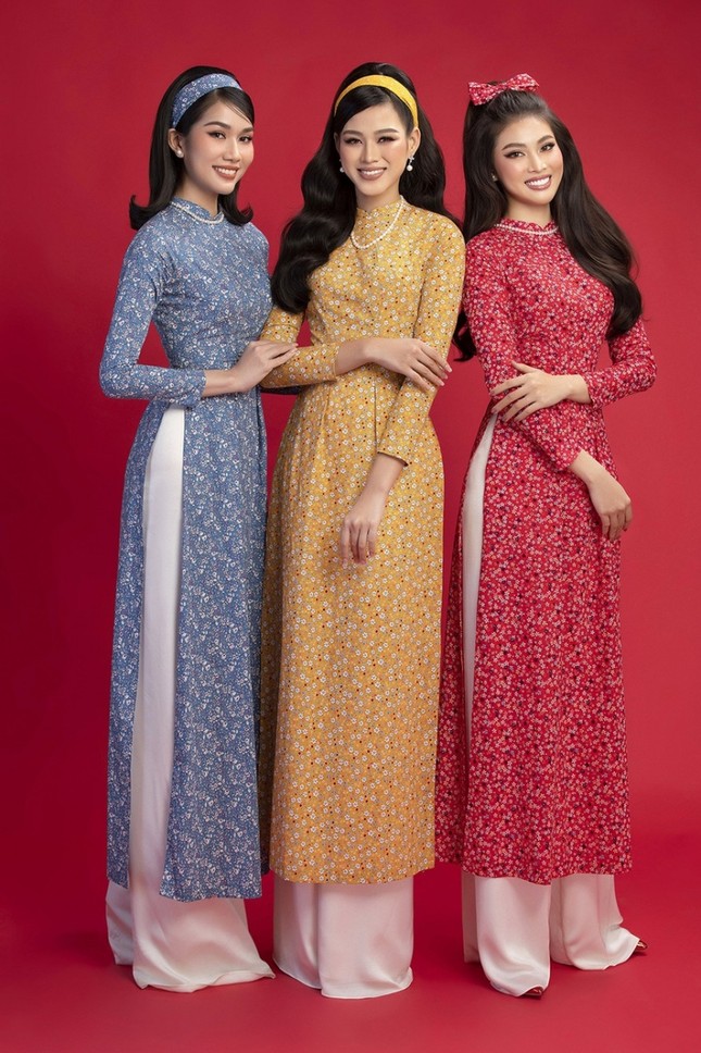 Dàn mỹ nhân Việt gợi ý cách diện áo dài Tết cực xinh để có những bức ảnh nghìn like ảnh 1