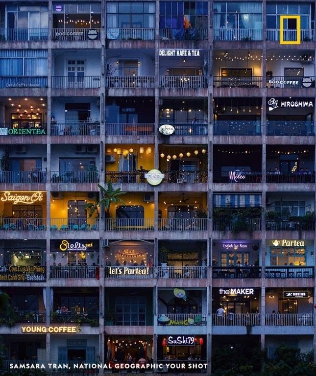 Netizen hào hứng với hình ảnh chung cư Sài Gòn lên trang của National Geographic ảnh 1