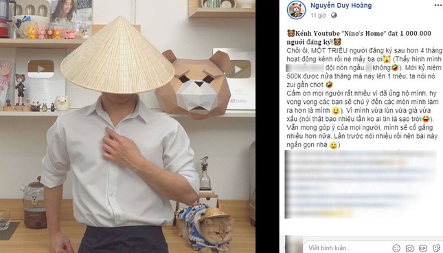 YouTuber giấu mặt, chỉ lộ tay vẫn hút triệu sub vì tài nấu ăn ngon, yêu động vật ảnh 8