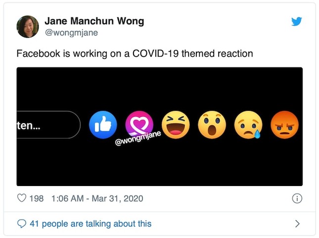 Facebook sắp có biểu tượng cảm xúc cực ý nghĩa: Kêu gọi mọi người ở nhà trong mùa dịch! ảnh 1