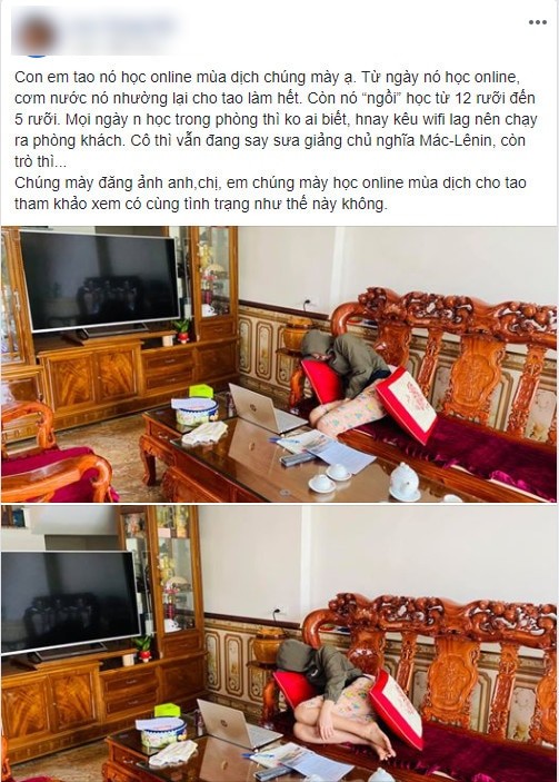 Anh trai nhận làm việc nhà để em gái học online, sự thật đằng sau khiến dân mạng cười ngất ảnh 1