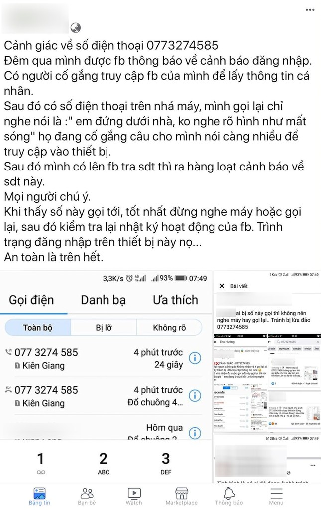 Người dùng Facebook Việt Nam hoang mang với cảnh báo cuộc gọi lạ lấy cắp thông tin ảnh 2