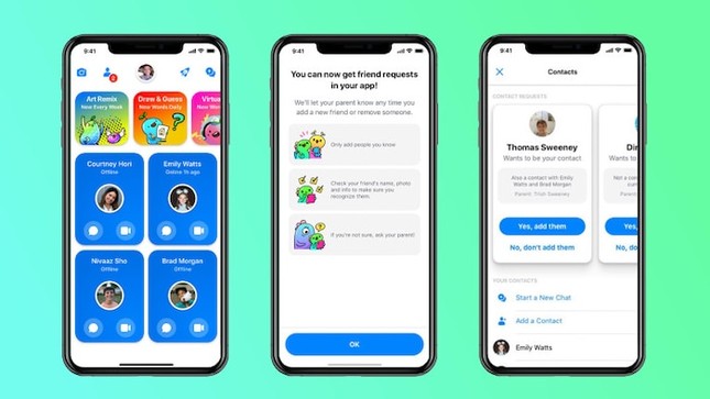 Ứng dụng tin nhắn cho trẻ em Messenger Kids của Facebook chính thức có mặt ở Việt Nam ảnh 2