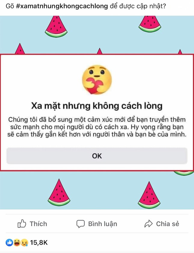 Người dùng Facebook bị lừa gõ “xa mặt nhưng không cách lòng” để cập nhật “thương thương“ ảnh 3