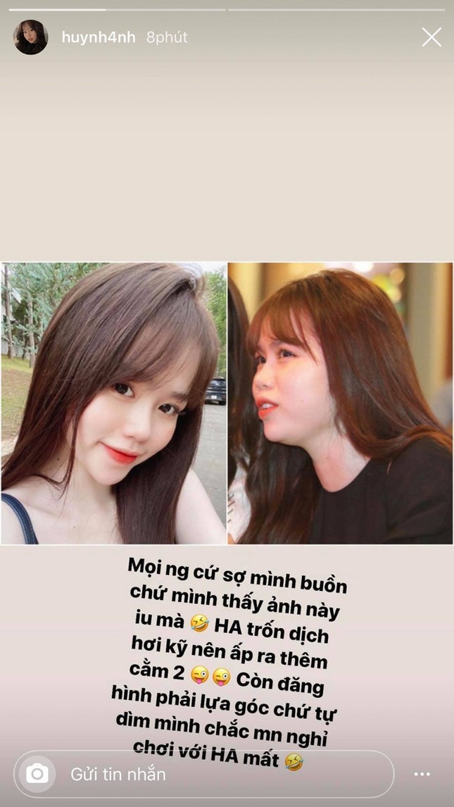 Đăng ảnh “sống thật một hôm”, bạn gái Quang Hải bị dân mạng soi ra bằng chứng “sống ảo“? ảnh 2
