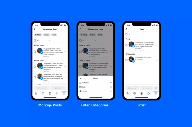 Tin vui: Facebook tung công cụ xóa các bài đăng “ngượng chín mặt” trong quá khứ! ảnh 1
