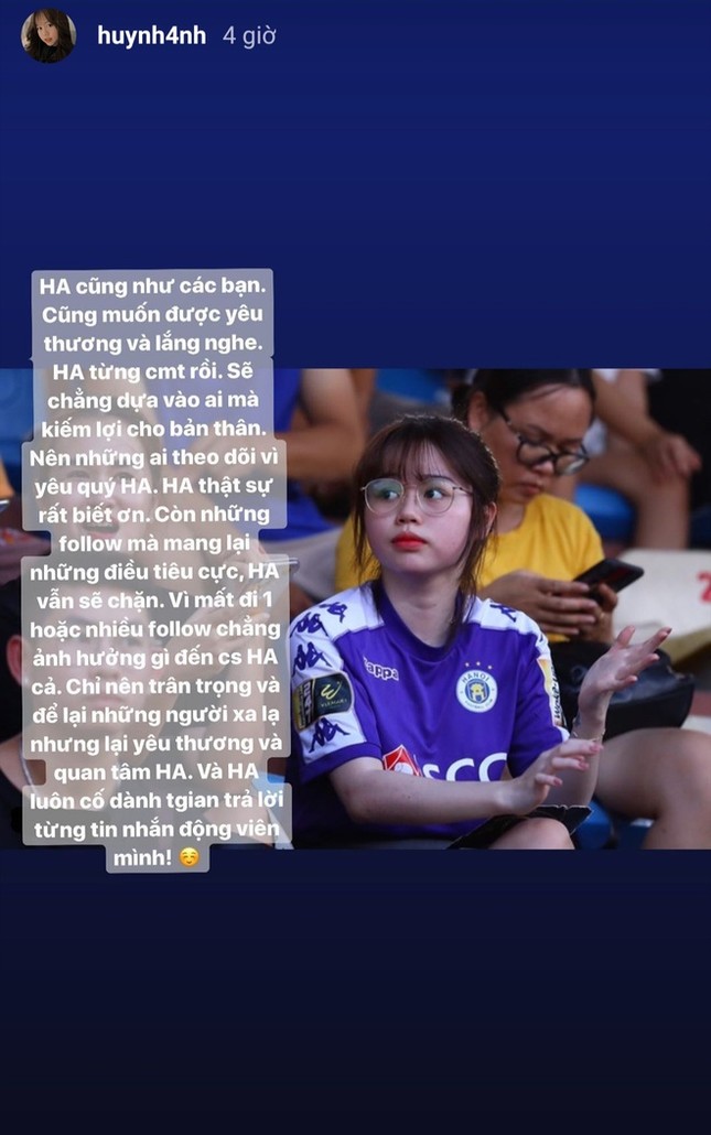 Bạn gái mới của Quang Hải không muốn bị so sánh với Nhật Lê, thẳng tay “block” anti-fan ảnh 2